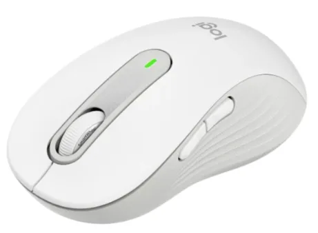 Миша Logitech бездротова оптична середня біла 4000 dpi