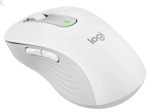 Миша Logitech бездротова оптична середня біла 4000 dpi