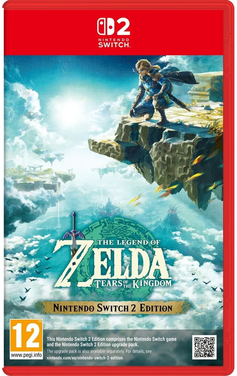 Гра консольна Switch 2 Legend of Zelda: Tears of the Kingdom, картридж