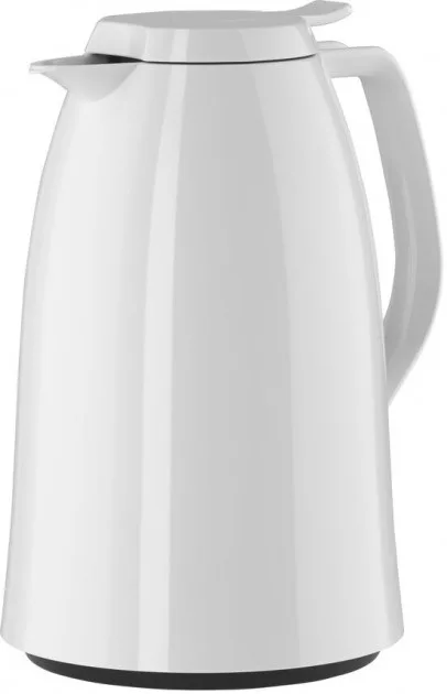 Термос для напоїв Tefal Mambo, 1500 мл, пластиковий, скляний, білий.