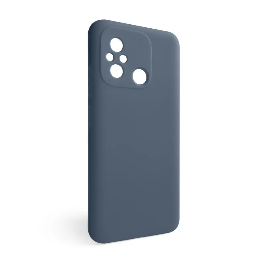Чохол силіконовий для смартфона Xiaomi синій 12C