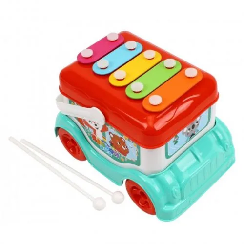 Іграшка Автобус-ксилофон Technok Toys - музична іграшка для дітей.