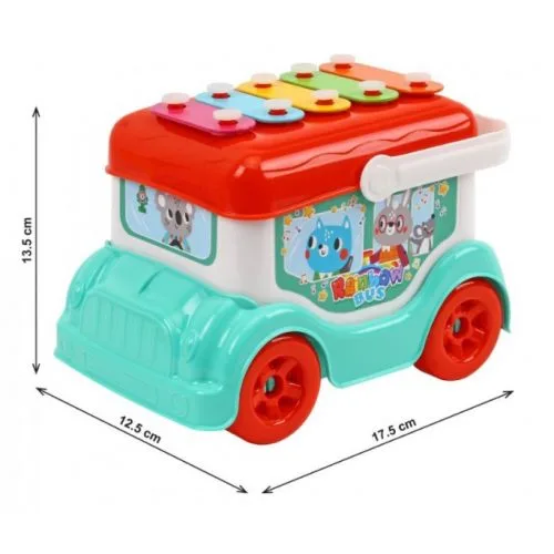 Іграшка Автобус-ксилофон Technok Toys - музична іграшка для дітей.
