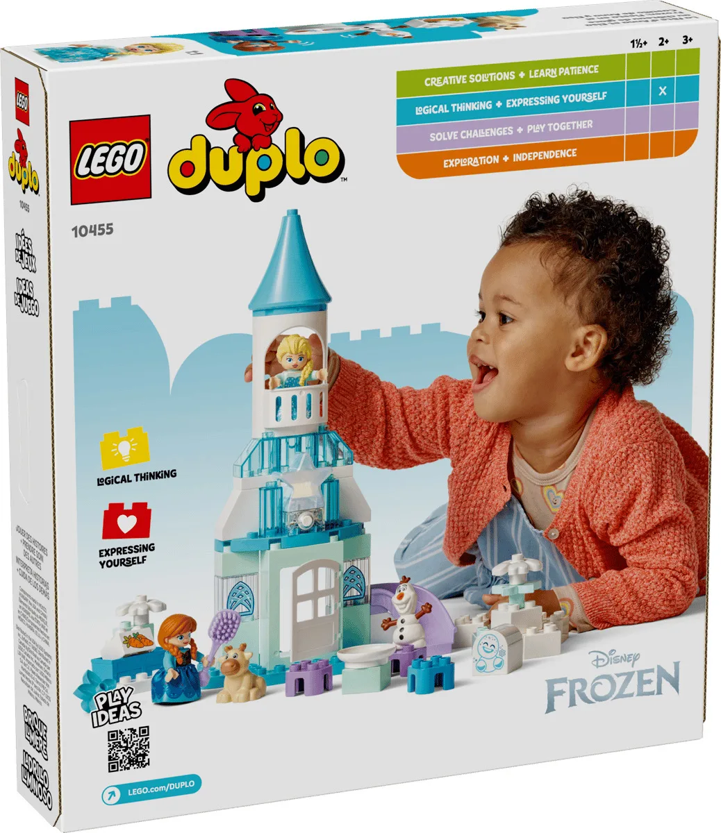 Конструктор LEGO DUPLO 10455 Крижаний палац 2+ різнокольоровий