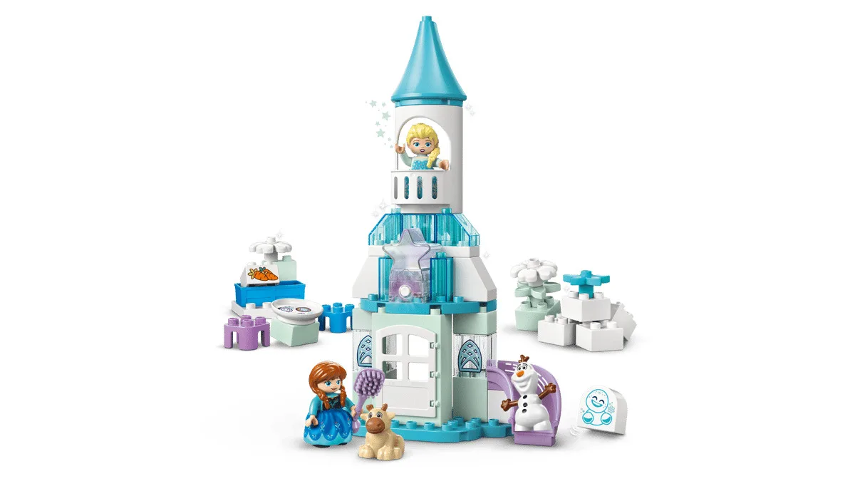 Конструктор LEGO DUPLO 10455 Крижаний палац 2+ різнокольоровий