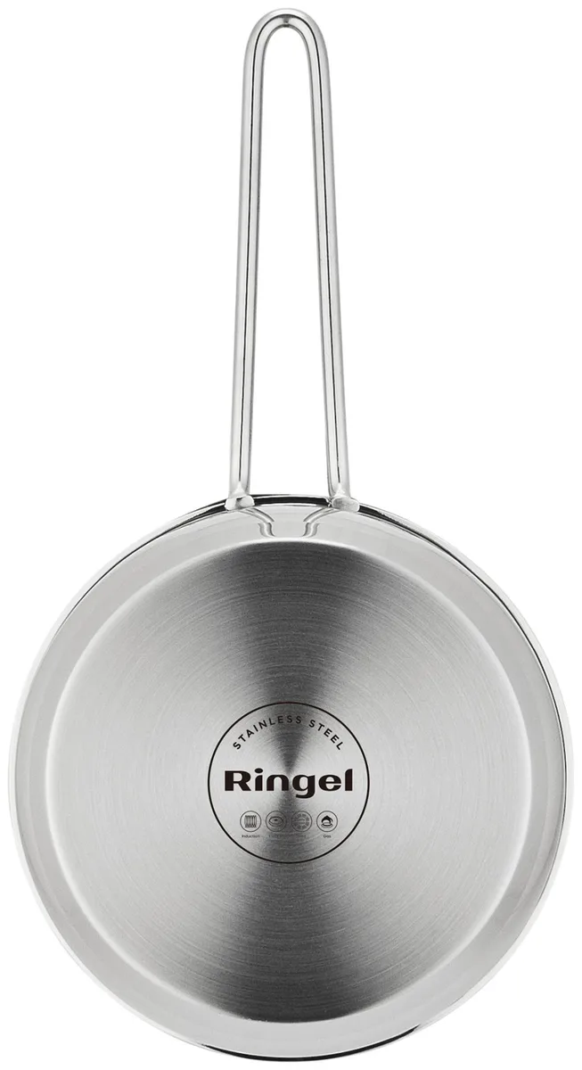 Ківш RINGEL нержавіюча сталь 0.8 л 14 см з кришкою