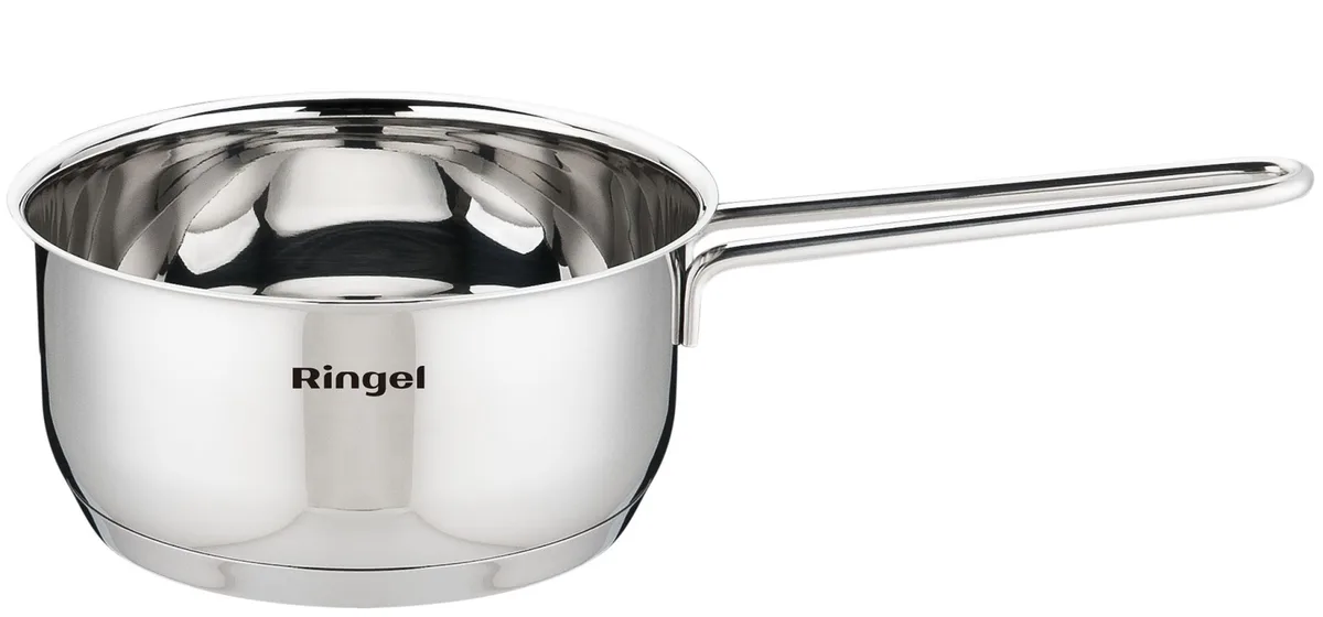 Ківш RINGEL нержавіюча сталь 0.8 л 14 см з кришкою