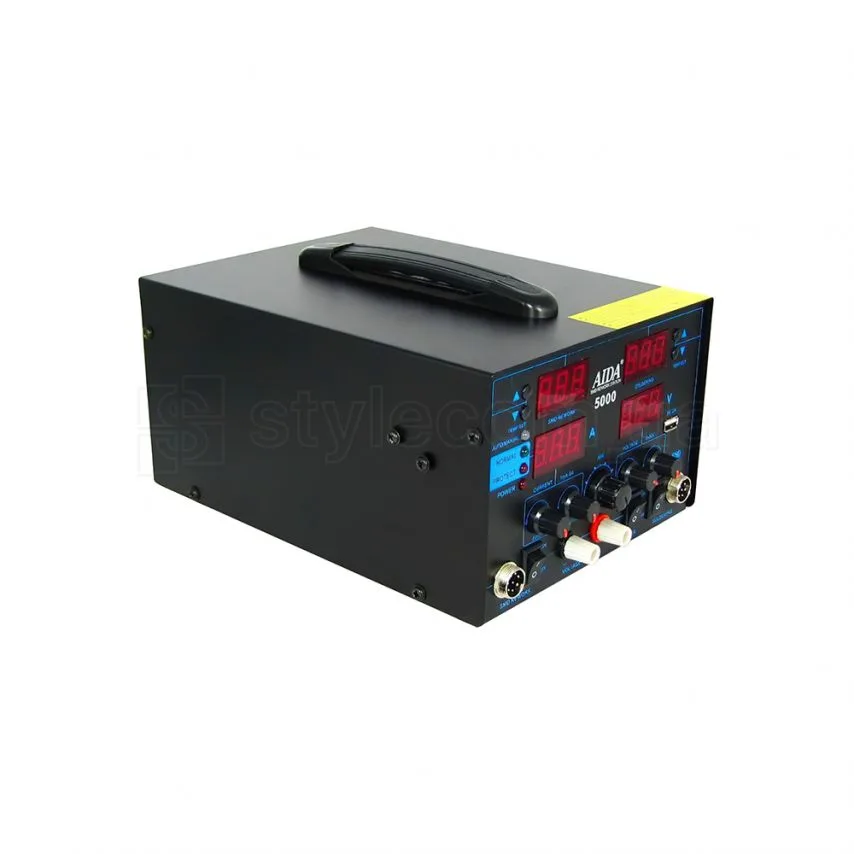 Паяльная станция AIDA 5000 30V 5A USB A 5V 2A с цифровой индикацией