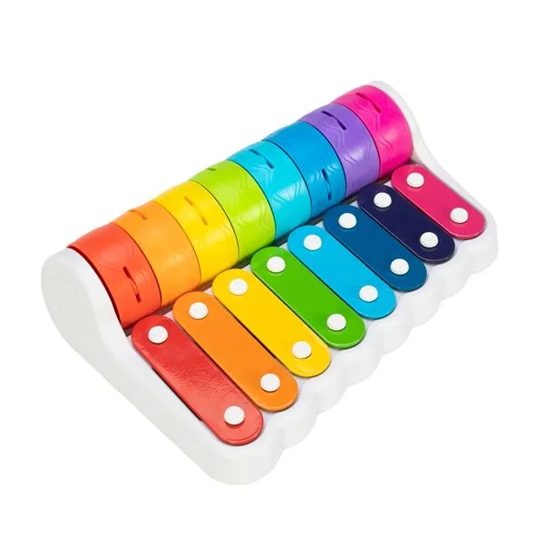 Дитячий ксилофон Fat Brain Toys різнокольоровий 30х22 см