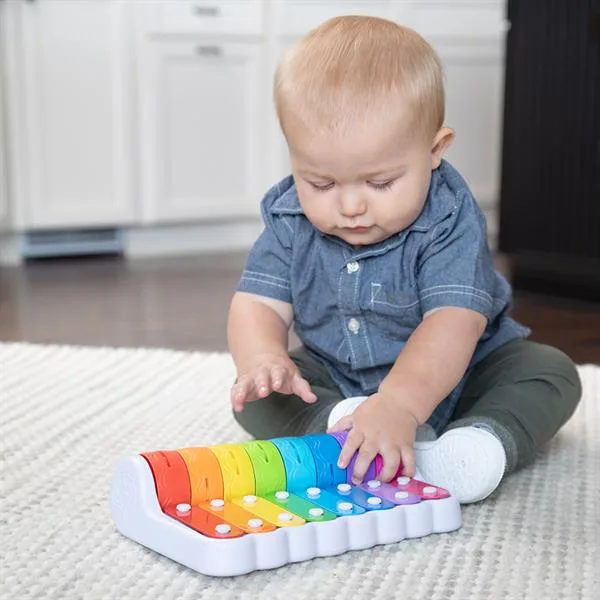 Дитячий ксилофон Fat Brain Toys різнокольоровий 30х22 см