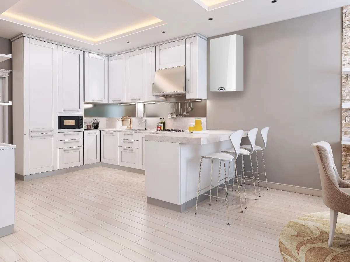 Газовий котел Ariston HS PREMIUM 24 EU2, конденсаційний, двоконтурний, потужність 24 кВт.