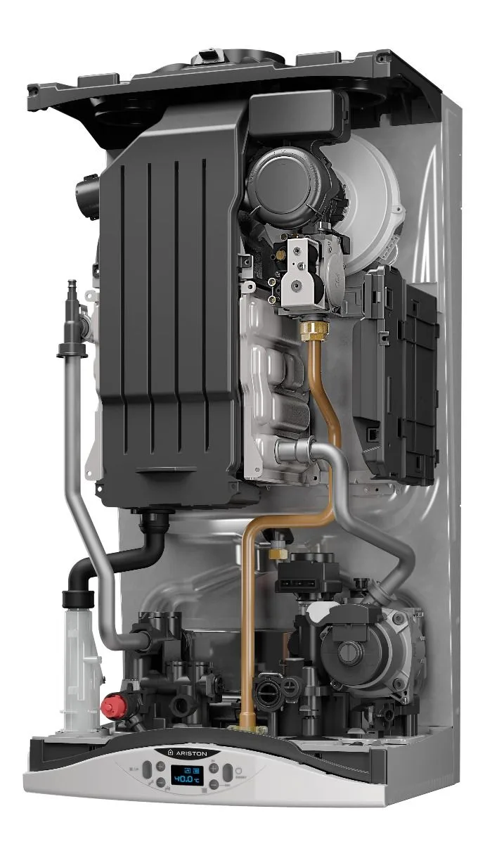 Газовий котел Ariston HS PREMIUM 24 EU2, конденсаційний, двоконтурний, потужність 24 кВт.
