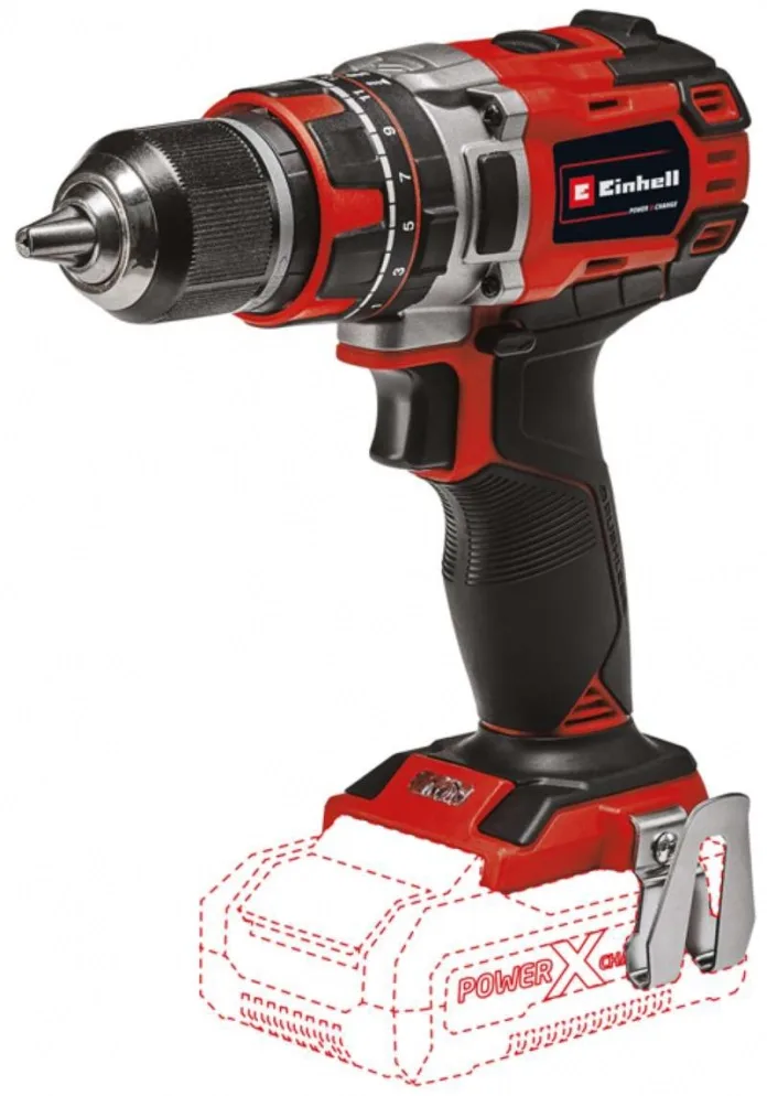 Акумуляторний ударний дриль-шурупокрут Einhell Professional TP-CD 18·50 Li-i BL-Solo, 18В, 50Нм, 500-1800 об/хв.