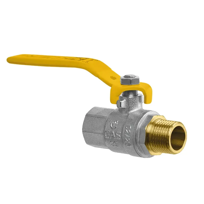 Кран шаровой Koer латунь 3/4" стальной для газа