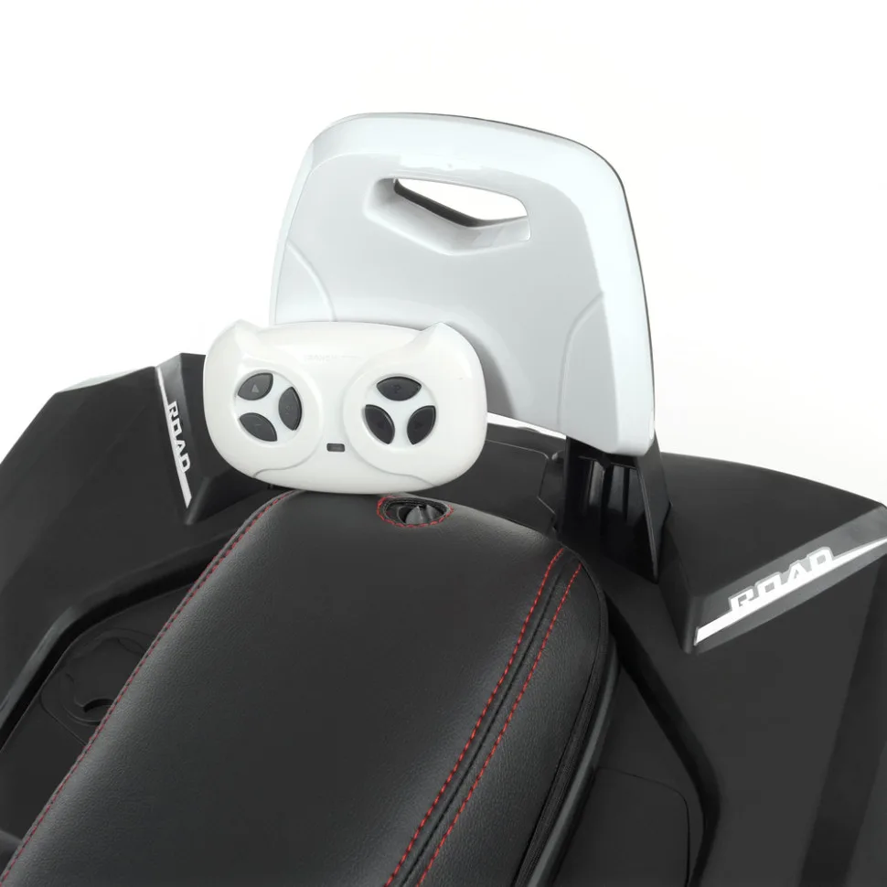 Дитячий електроквадроцикл Bambi Racer шкіра 103х70х71 см коричневий