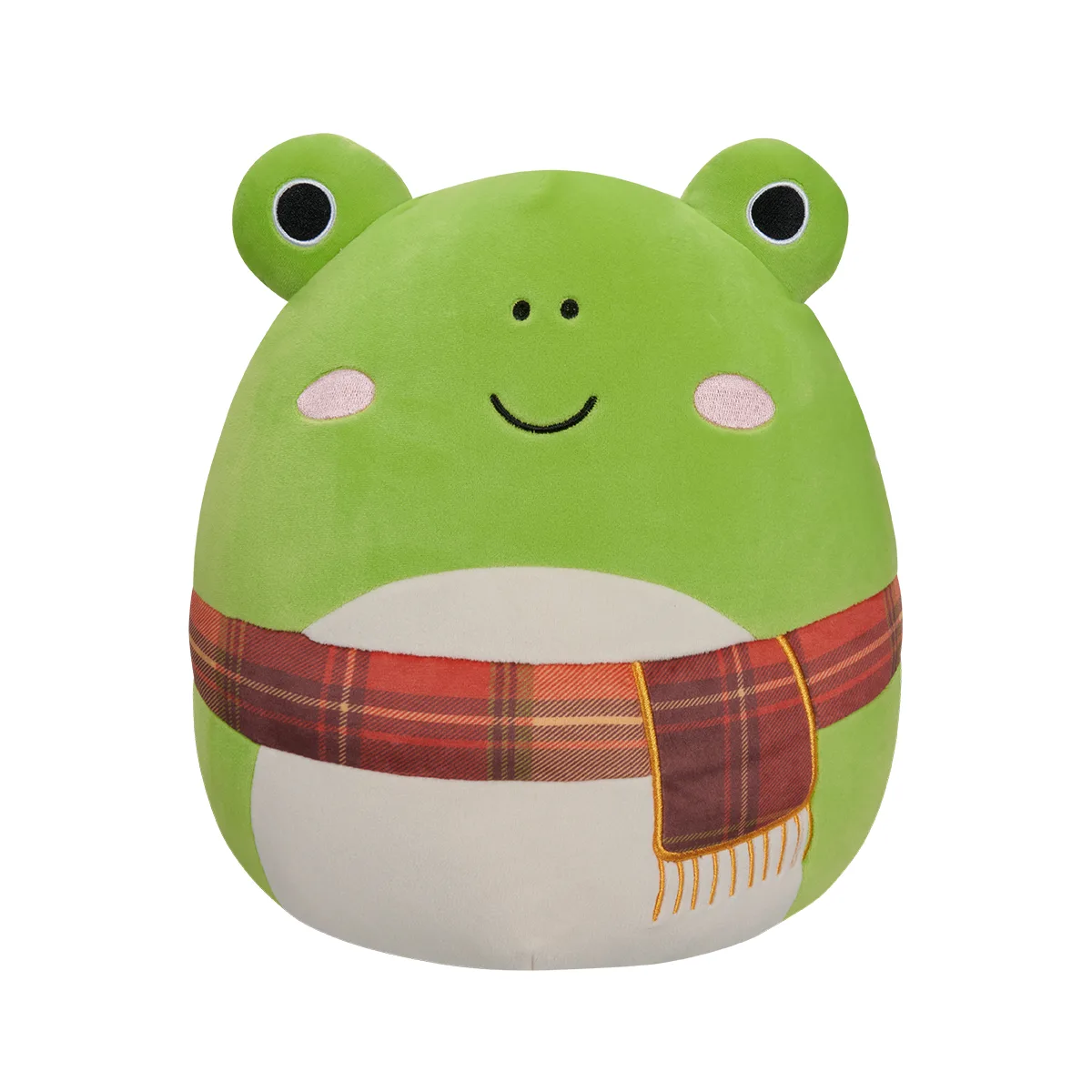 М'яка іграшка Squishmallows поліестер 30 см зелена жабка Венді