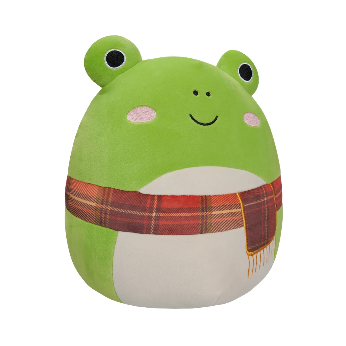 М'яка іграшка Squishmallows поліестер 30 см зелена жабка Венді