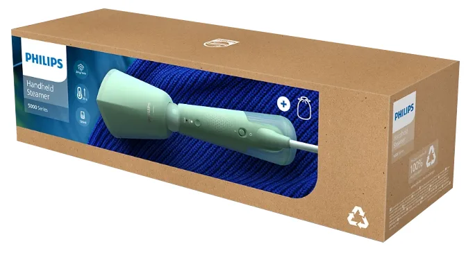 Відпарювач Philips 1400 Вт 24 г/хв 120 мл Зелений