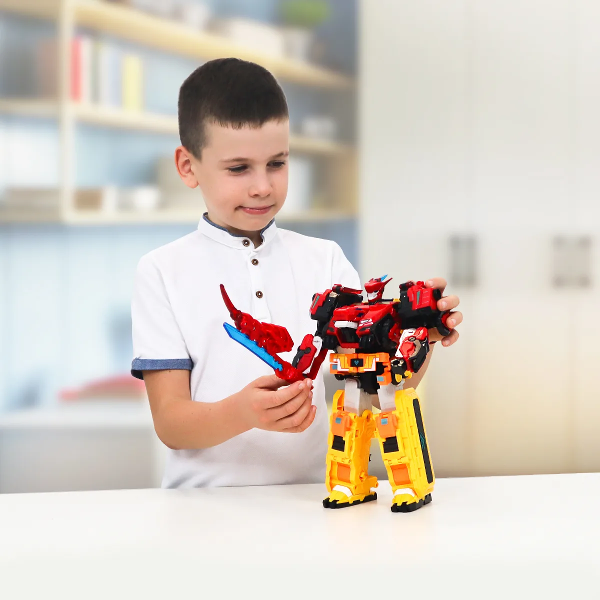 Ігровий набір Dinoster пластик 38,5 см Раптор Трон