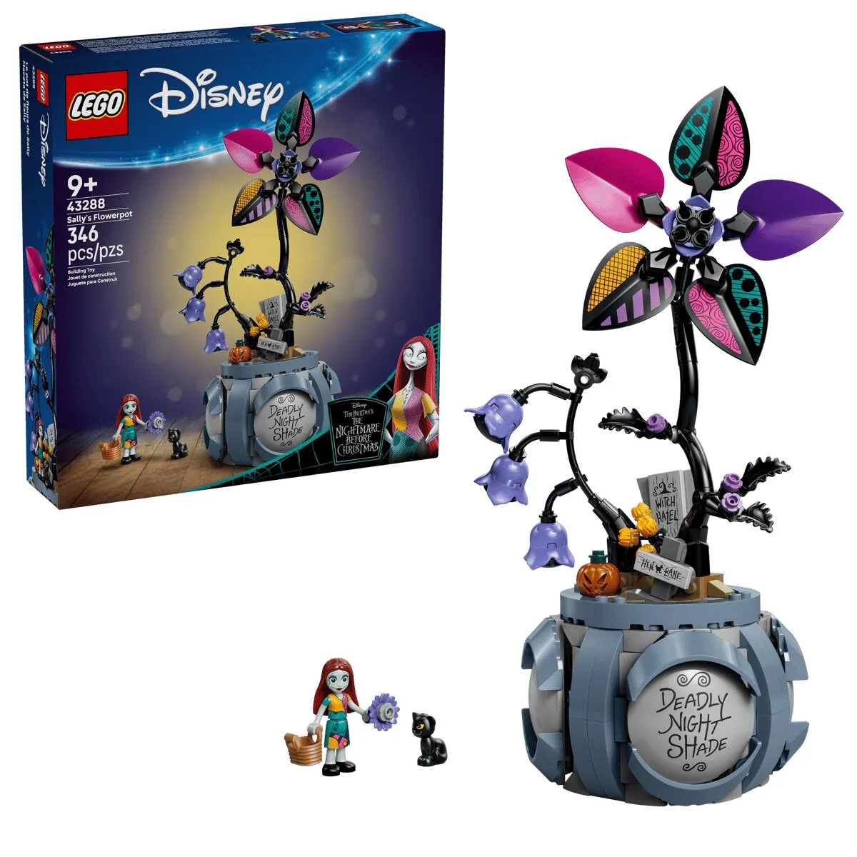 Конструктор LEGO Disney 346 деталей Квітковий горщик Саллі