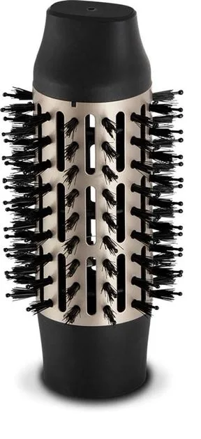 Фен-щітка Remington Dry  Style Care, 1000Вт, 2 режиму, іонізація, холодний обдув, чохол, керамічне покриття, чорний з золотими еле