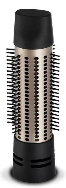 Фен-щітка Remington Dry  Style Care, 1000Вт, 2 режиму, іонізація, холодний обдув, чохол, керамічне покриття, чорний з золотими еле