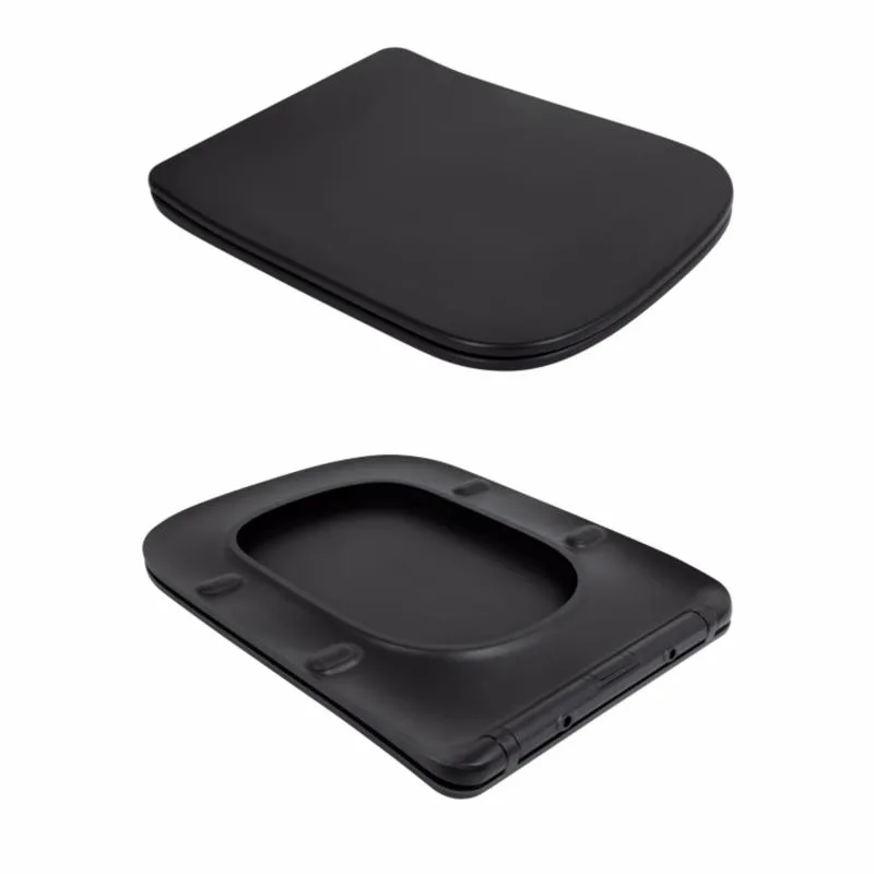 Унітаз підвісний Qtap Tern New Ultra Quiet 490x365x325 мм кераміка чорний