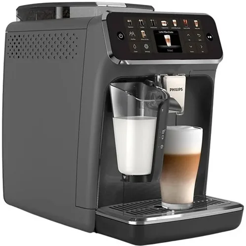 Кавомашина Philips 1500 Вт 15 бар Сірий блискучий чорний