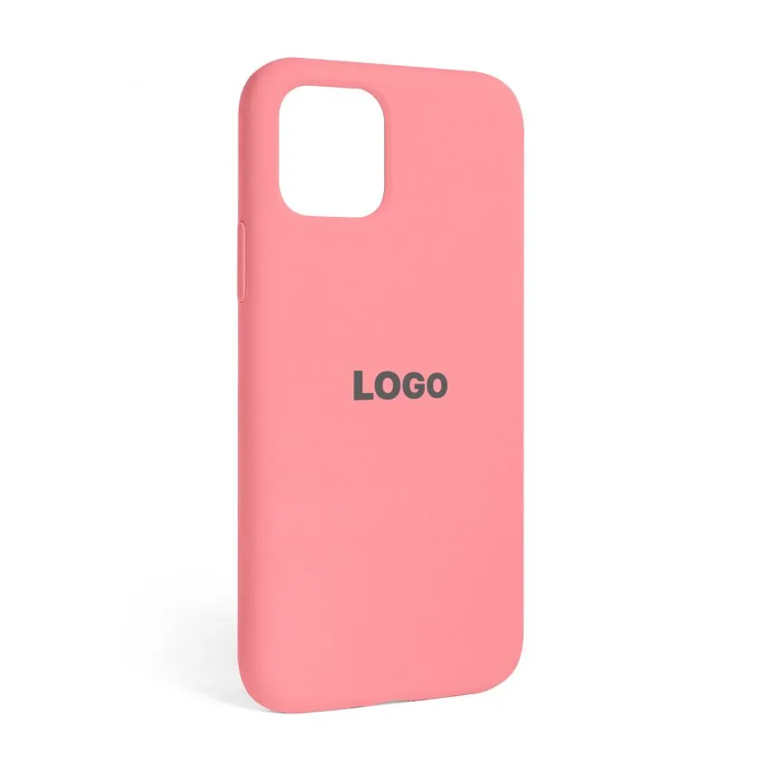 Чохол Silicone Case для iPhone 12 12 Pro силіконовий  рожевий