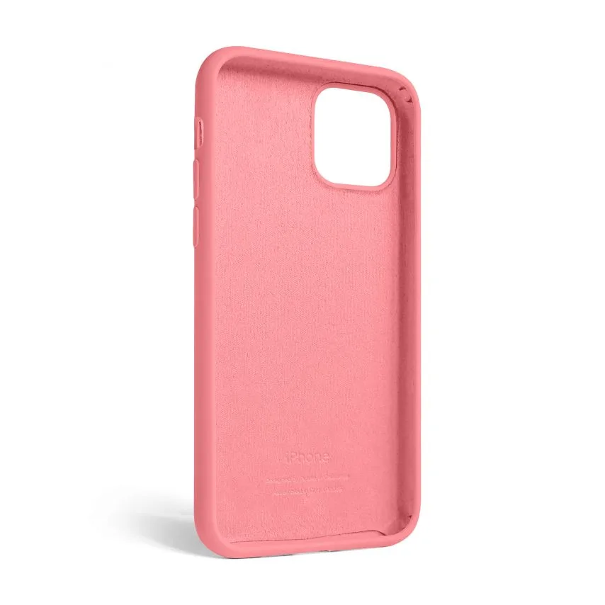 Чохол Silicone Case для iPhone 12 12 Pro силіконовий  рожевий