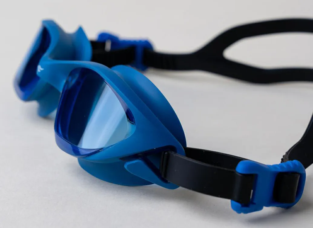 Окуляри для плавання Aqua Speed TPE OFSM сині чорні