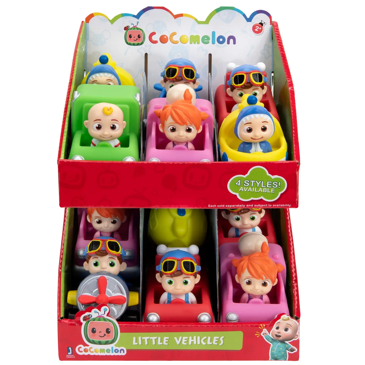 Машинка CoComelon Mini Vehicles Зелений сміттєвоз