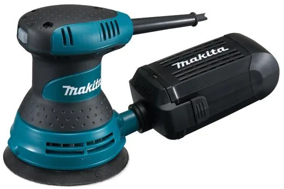 Ексцентрикова шліфмашина Makita 300Вт 125мм для шліфування та полірування з пиловидаленням