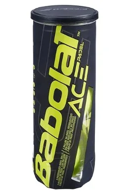 М'ячі для падел тенісу Babolat Гума 3 balls Жовті