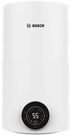 Електричний водонагрівач BOSCH круглої форми Tronic 4000T, об'ємом 50 л, потужністю 1,5 кВт, з сухим ТЕНом, для вертикального монт