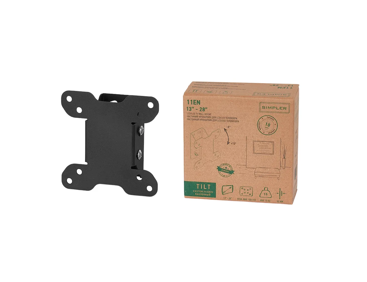 Крепление ТВ с углом наклона Simpler 11EN 18-28"