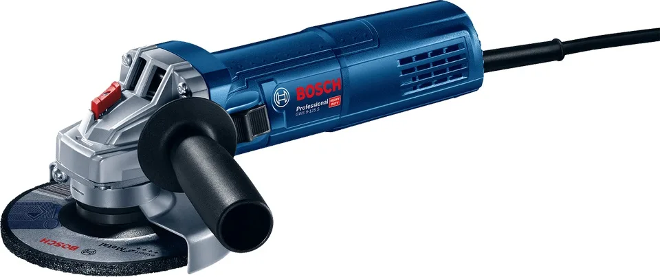 Угловая шлифмашина Bosch Professional GWS 9-125 S, 125 мм, 900 Вт, 2800-11000 об/мин, вес 19 кг