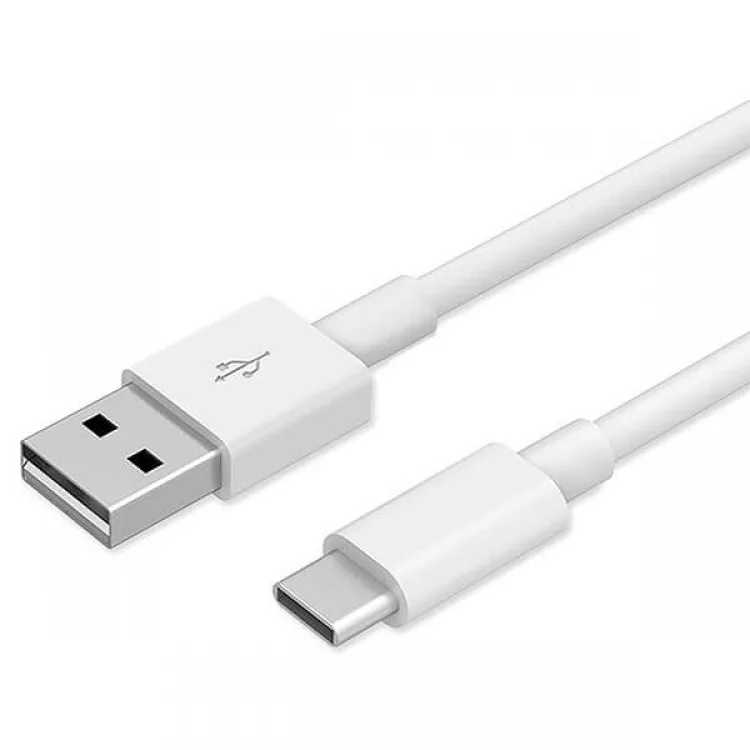 Зарядний USB кабель Type-C inkax 1 м білий