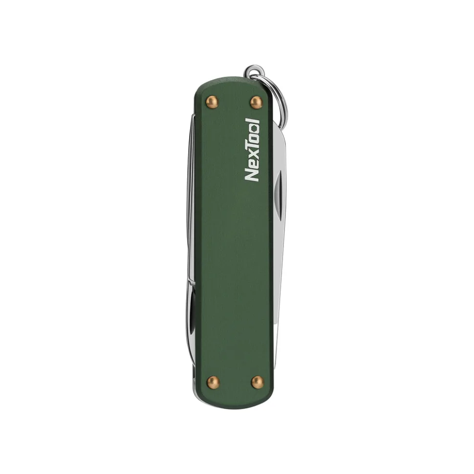 Мультитул NexTool сталь 420J2 алюміній 64,5 мм зелений