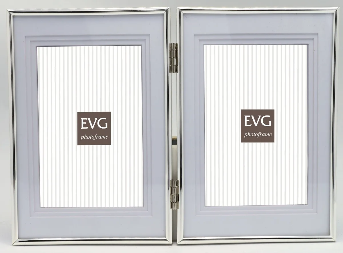 Фоторамка EVG метал 10х15 см срібляста