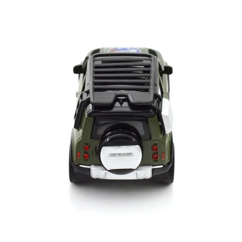 Автомодель металлическая 1:43 Land Rover Defender 110 Зеленая 25 ОПДБр ProDobro