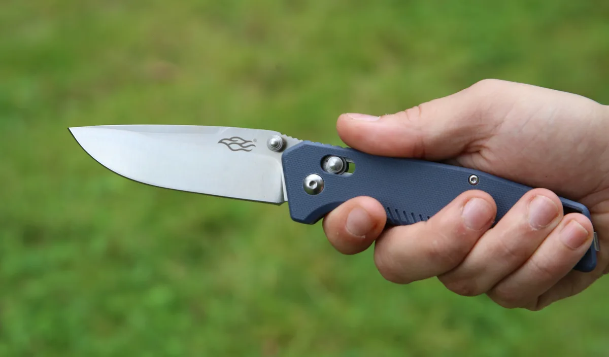 Ніж складаний Firebird сталь 440C 87 мм сірий G10