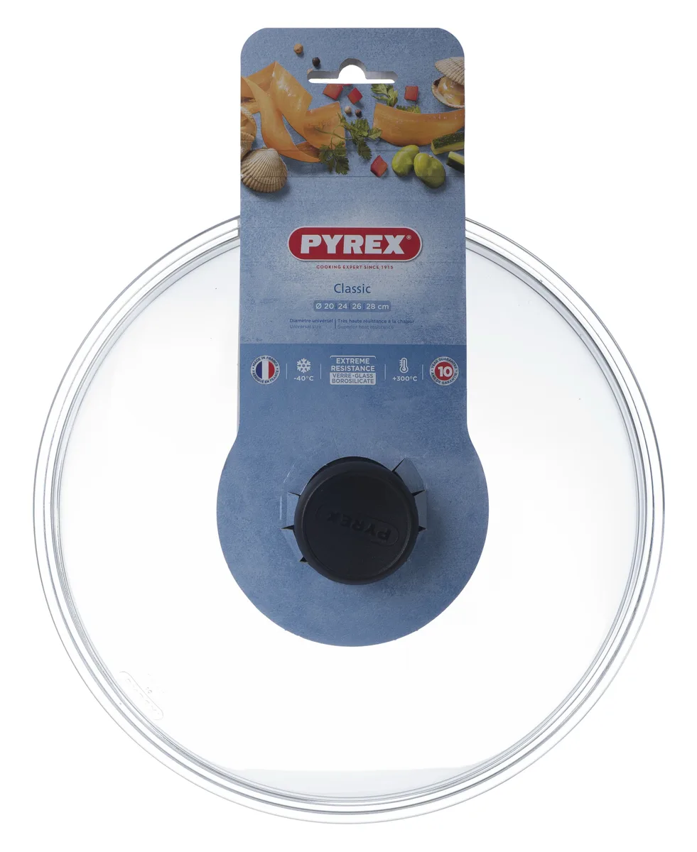 Кришка Pyrex жаростійке скло 28 см