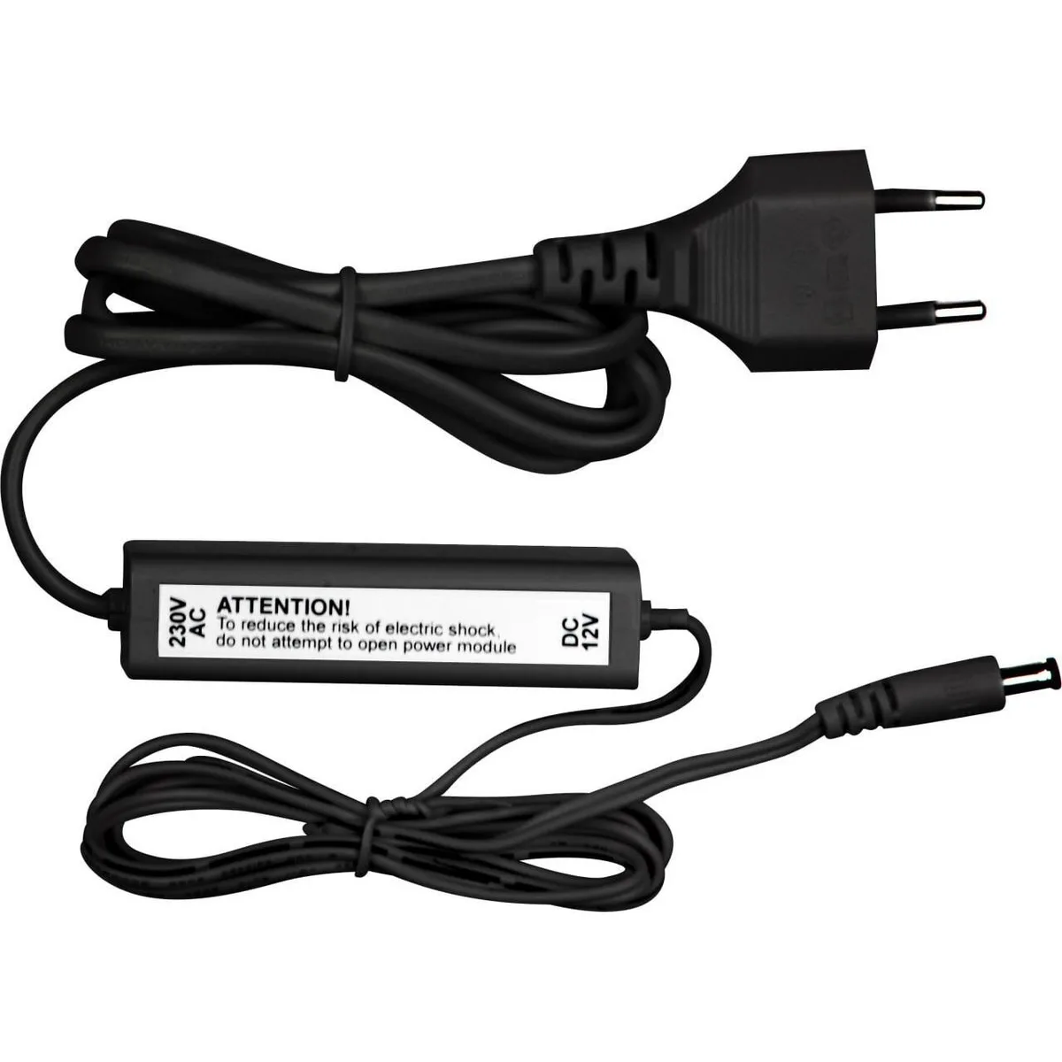 Блок живлення для охоронного приладу U-Prox PSU 0,7 Black, 220V AC/12V DC, 700mA, jack 5,5x2,1mm, захист від КЗ, чорний