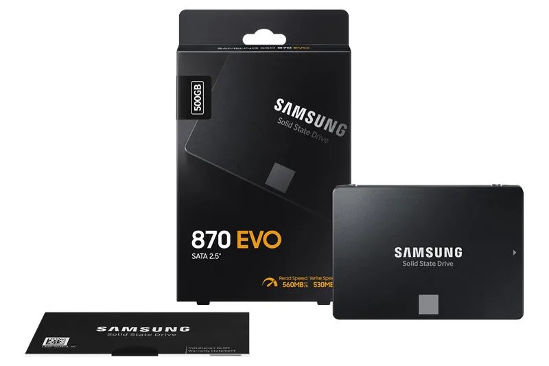 Накопичувач SSD Samsung 500GB SATA 2.5" V-NAND