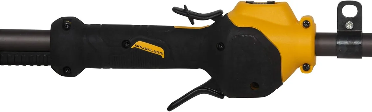 Акумуляторний садовий тример DeWALT 54В, 38 см, 4.6 кг (без батареї та зарядного пристрою)