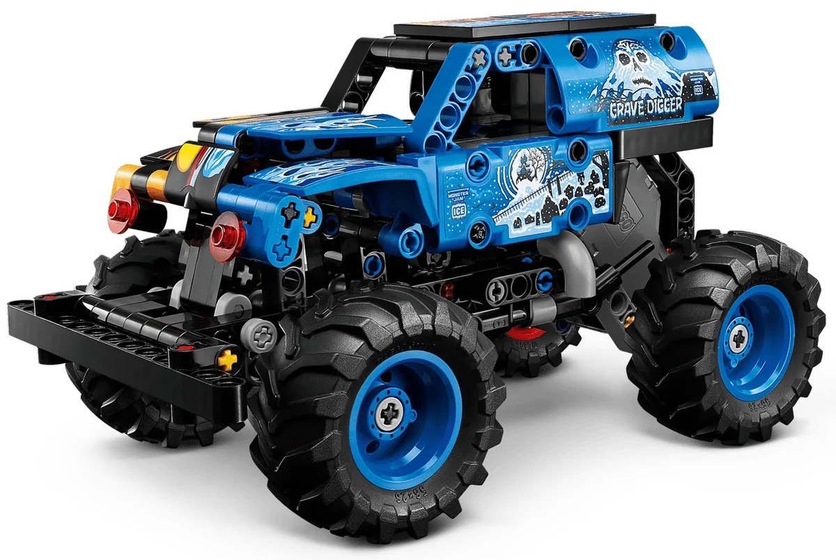 Конструктор LEGO Technic  Monster Jam™ Grave Digger™ Вогонь і лід