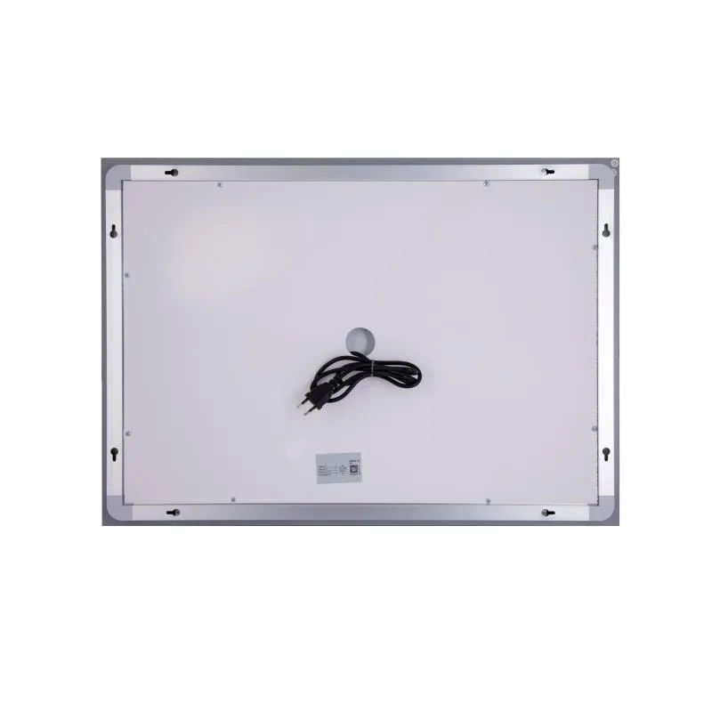 Дзеркало з LED-підсвічуванням Qtap CA1 сенсорне 800х600 мм алюміній/пластик