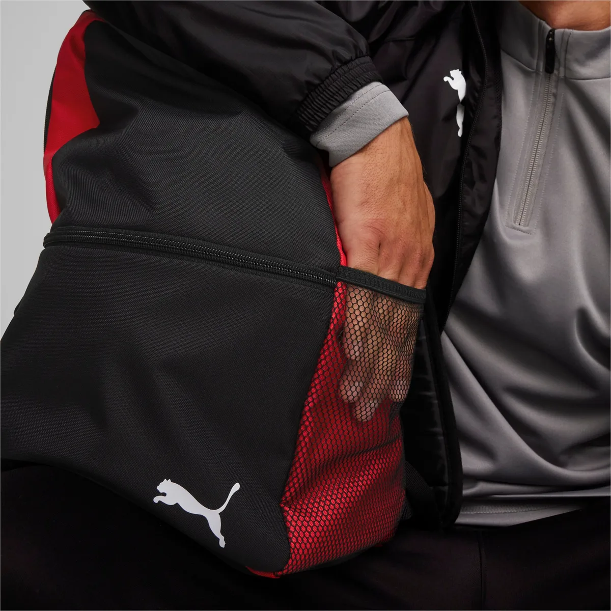 Рюкзак Puma 100% полиэстер 12x30x42 см красный