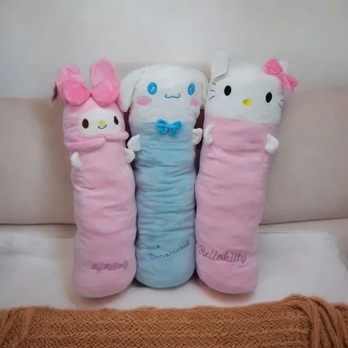 М'яка іграшка Sanrio Cinnamoroll 55 см подушка-обійми для дітей старше 3 років
